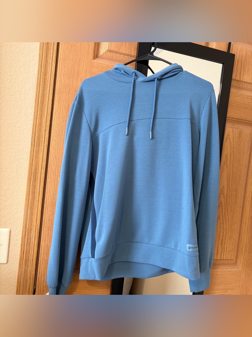 Peloton Light Blue Women's Hoodie Sweatshirt